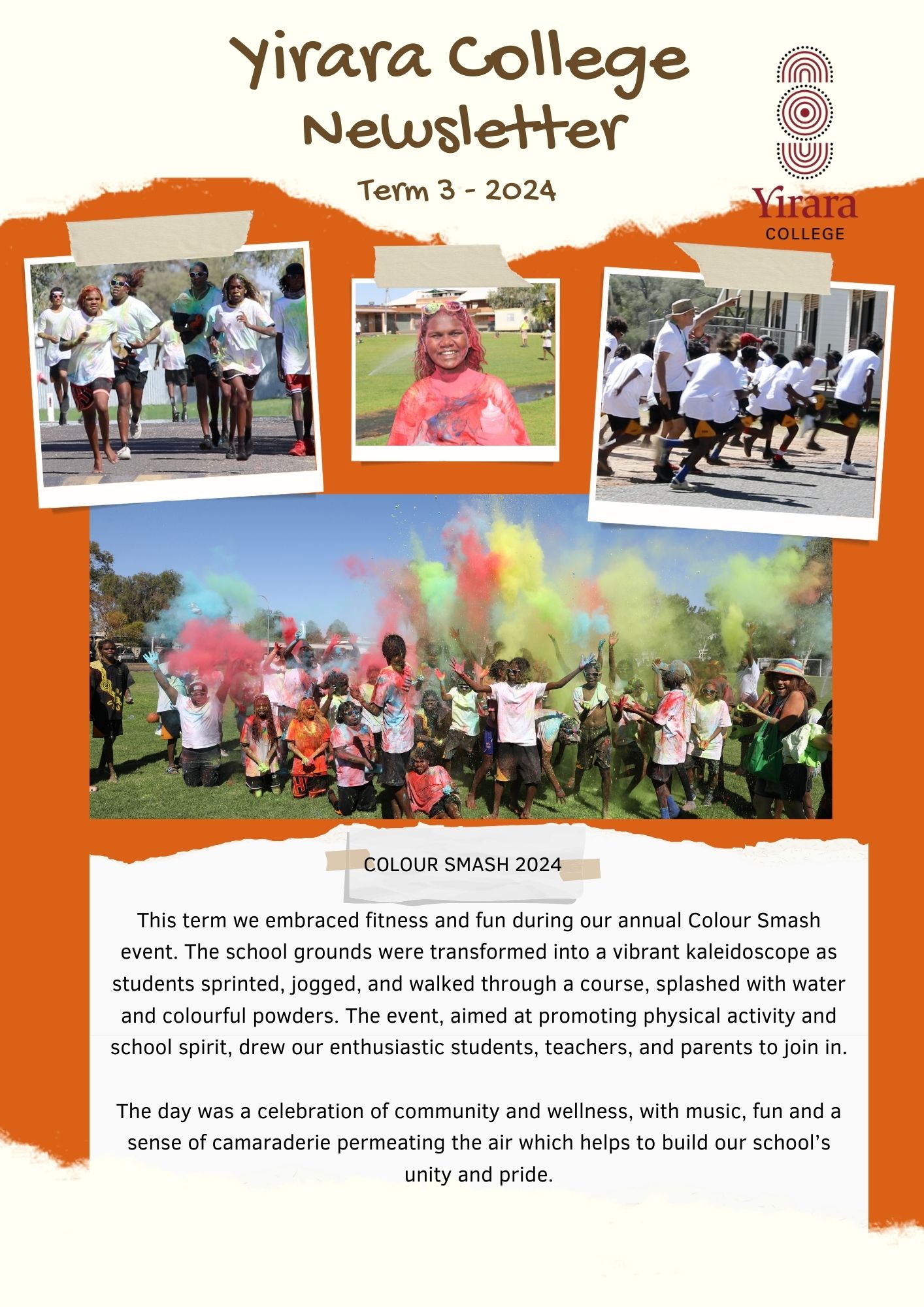 Newsletters – Yirara College